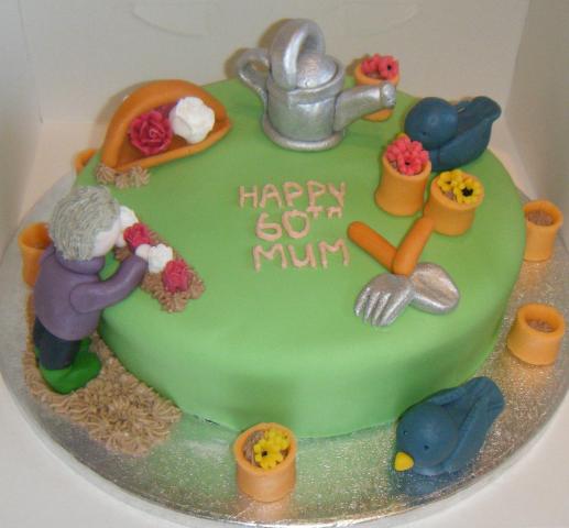 Gardening Birthday Cakes
